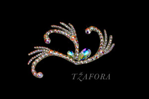 ballroom jewelry, hair ornament dance, tzafora
