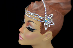 ballroom headband hair ornament, tzafora