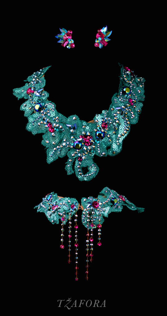 ballroom jewelry custom necklace