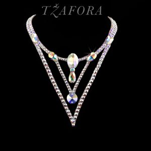 tzafora, ballroom jewelry, ballroom jewellery, dancesport accesories